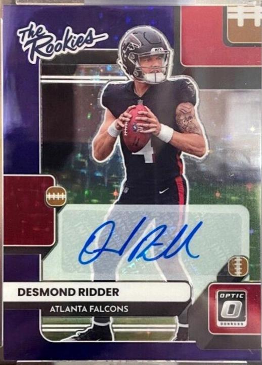 Desmond Ridder [Autograph Purple Stars] #TR-3