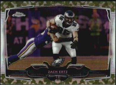 Zach Ertz [Camo Refractor] #34
