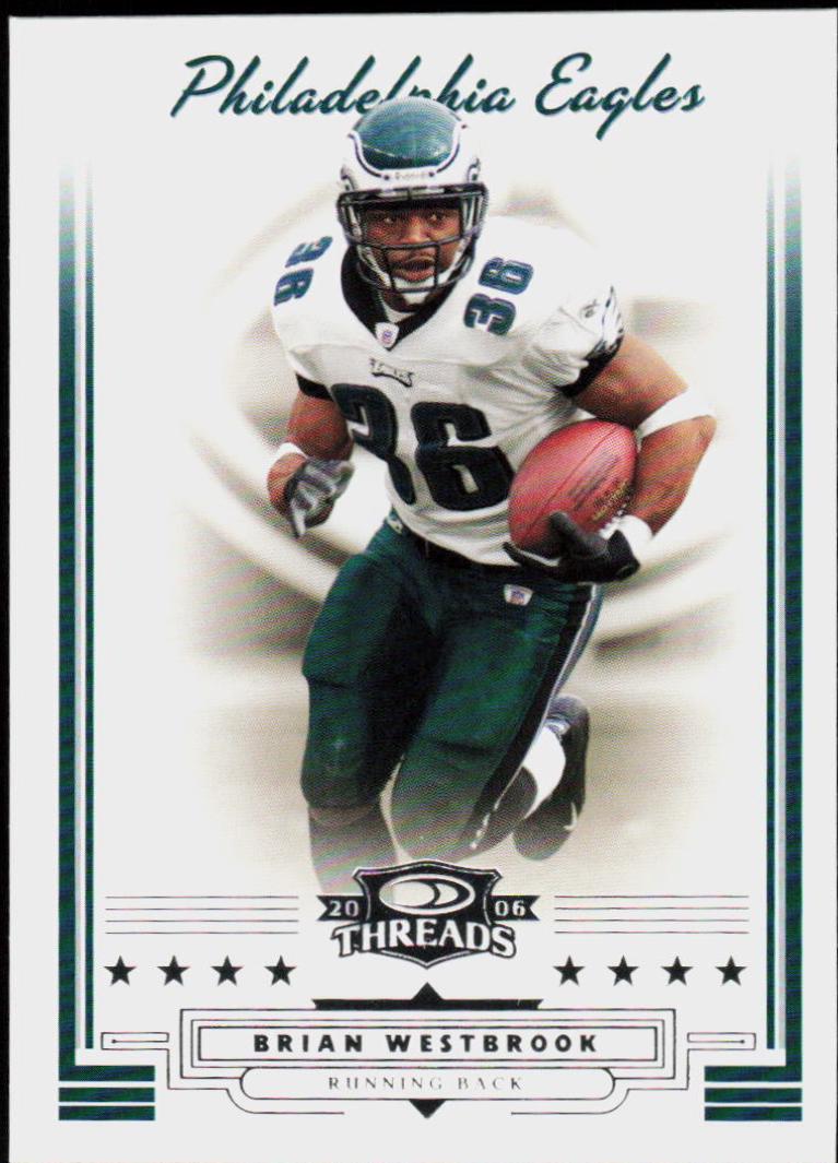 Brian Westbrook #114 2006 Panini Donruss Threads Football
