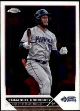 Emmanuel Rodriguez #PDC-27 2023 Topps Pro Debut Chrome Baseball