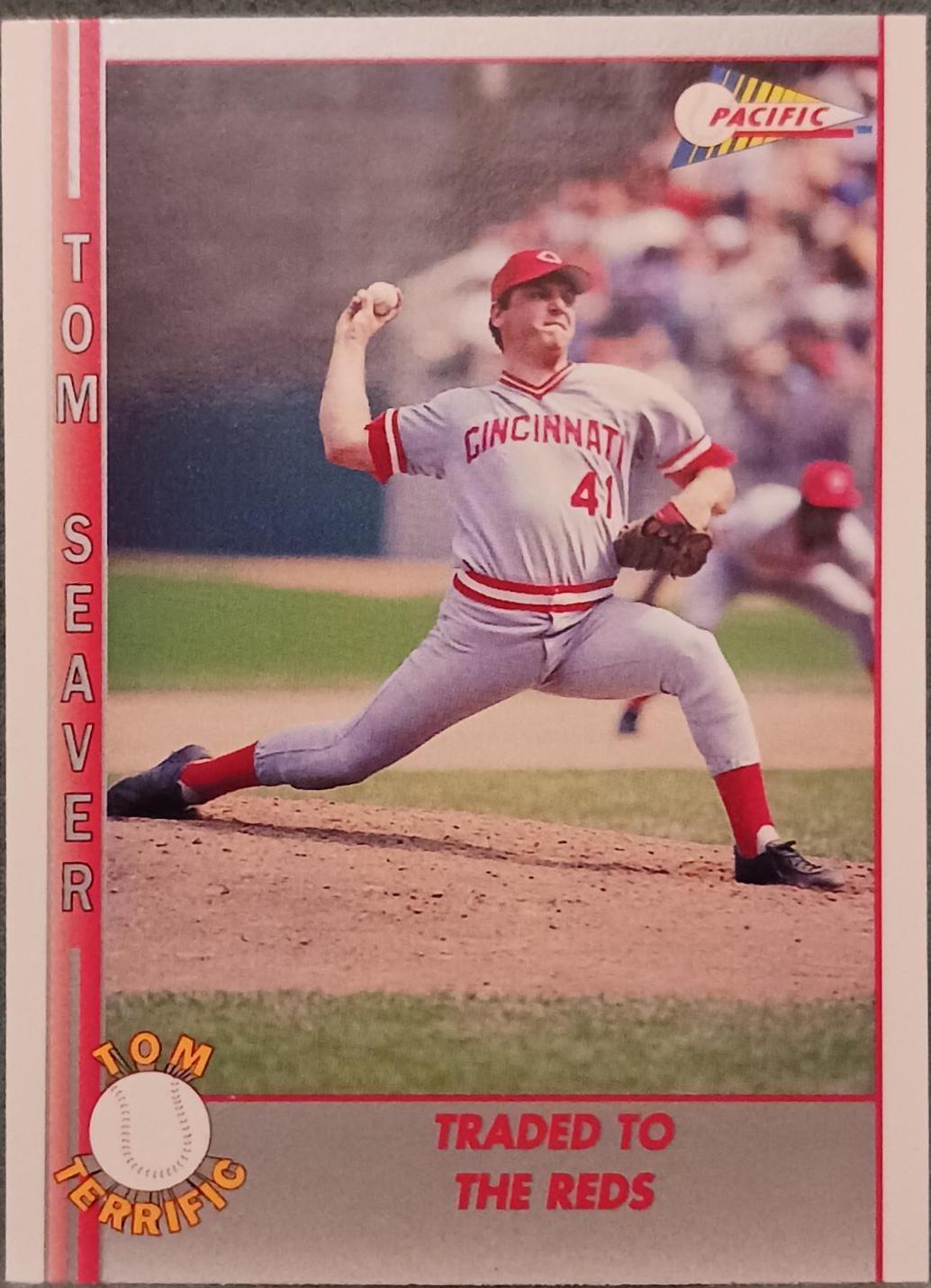 Tom Seaver #34 Baseball Cards 1992 Pacific Tom Seaver