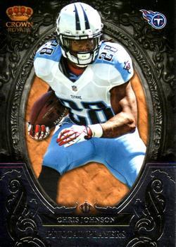 Chris Johnson #7 Football Cards 2012 Panini Crown Royale Pivotal Players