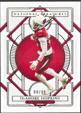 DeAndre Hopkins #2 Football Cards 2020 Panini National Treasures