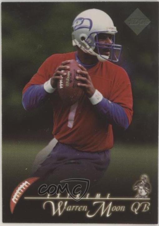 Warren Moon #159 Football Cards 1997 Collector's Edge Extreme