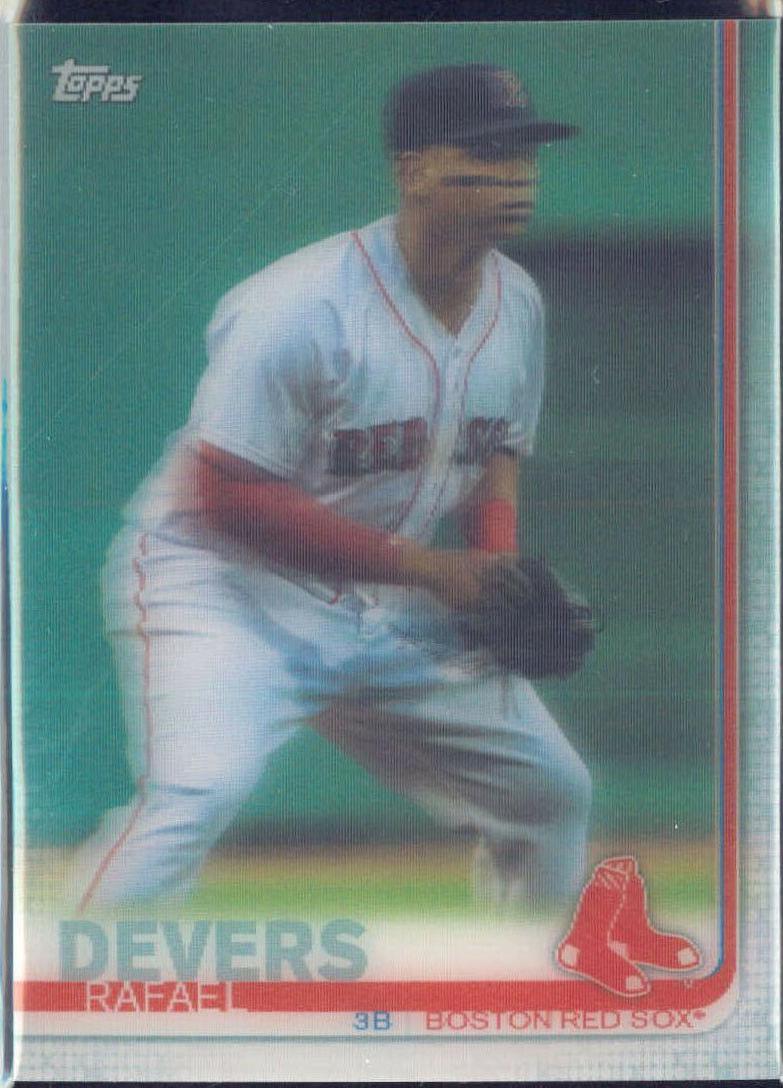 Rafael Devers #228 Baseball Cards 2019 Topps on Demand 3D