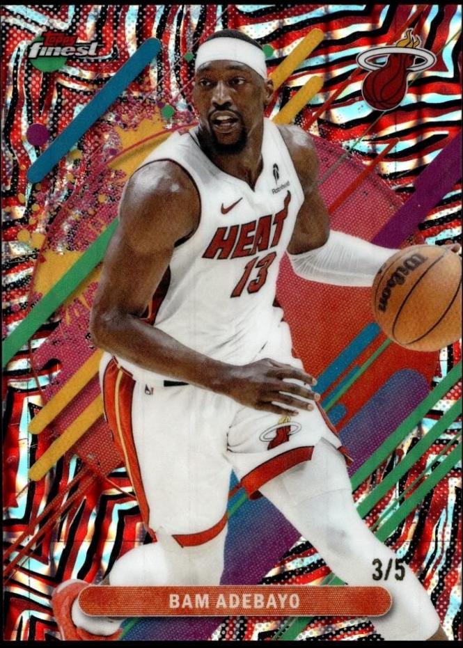 Bam Adebayo [Black Geometric Refractor] #252