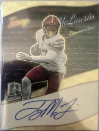 Terry McLaurin #16 2023 Panini Spectra Football Signatures