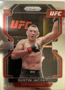 Dustin Jacoby #123 Ufc Cards 2022 Panini Prizm UFC