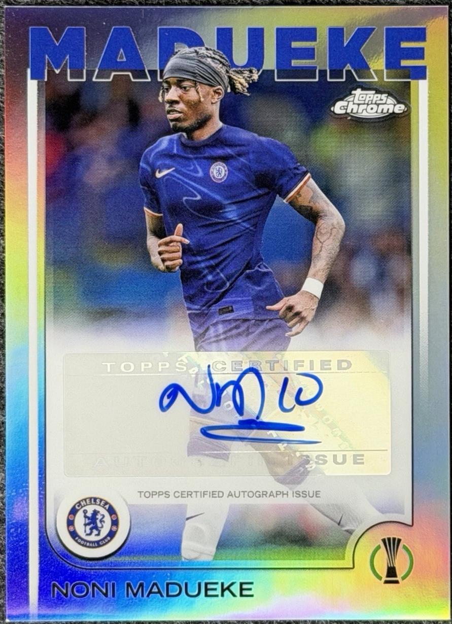 Noni Madueke [Orange Refractor] #CA-NM