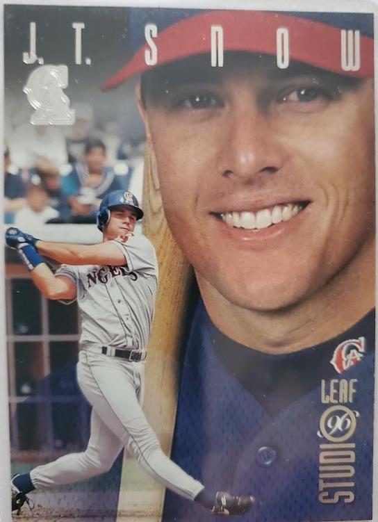 J. T. Snow #24 Baseball Cards 1996 Studio