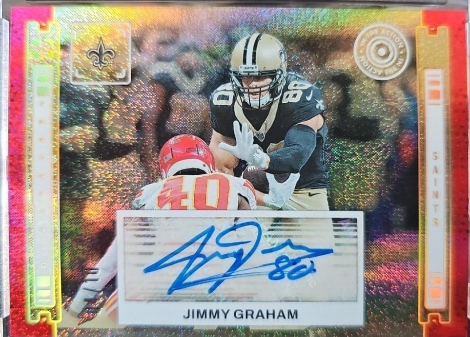 Jimmy Graham [Red] #IAA-JGR Prices | 2024 Panini Photogenic In the ...