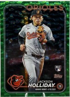 Jackson Holliday [Green Crackle Foilboard] #US50
