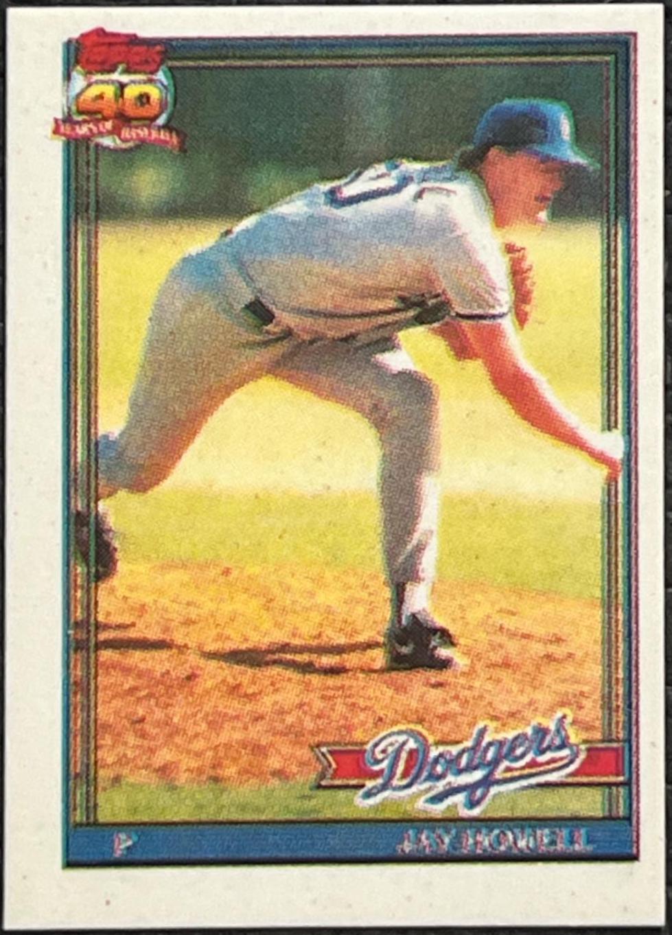 Jay Howell #770 Baseball Cards 1991 Topps Micro