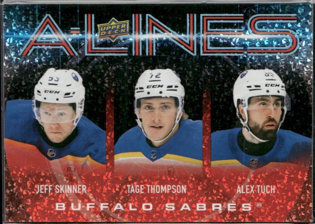 Jeff Skinner / Tage Thompson / Alex Tuch [Red] #AL-4