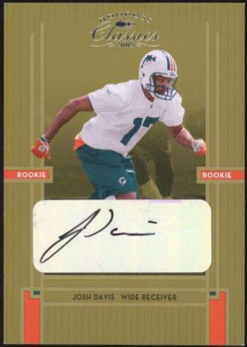 Josh Davis #244 2005 Panini Donruss Classics Football