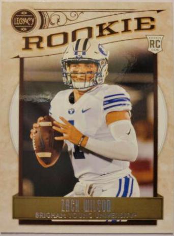 Zach Wilson #361 2021 Panini Chronicles Draft Picks Football