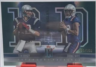 Drake Maye / Tom Brady
