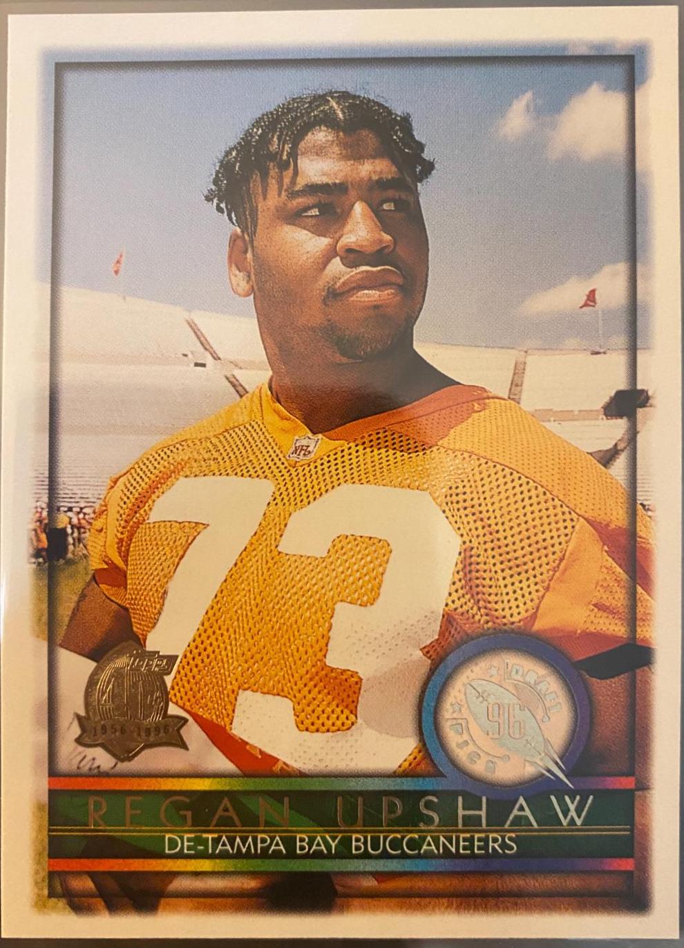 Regan Upshaw #434 Football Cards 1996 Topps