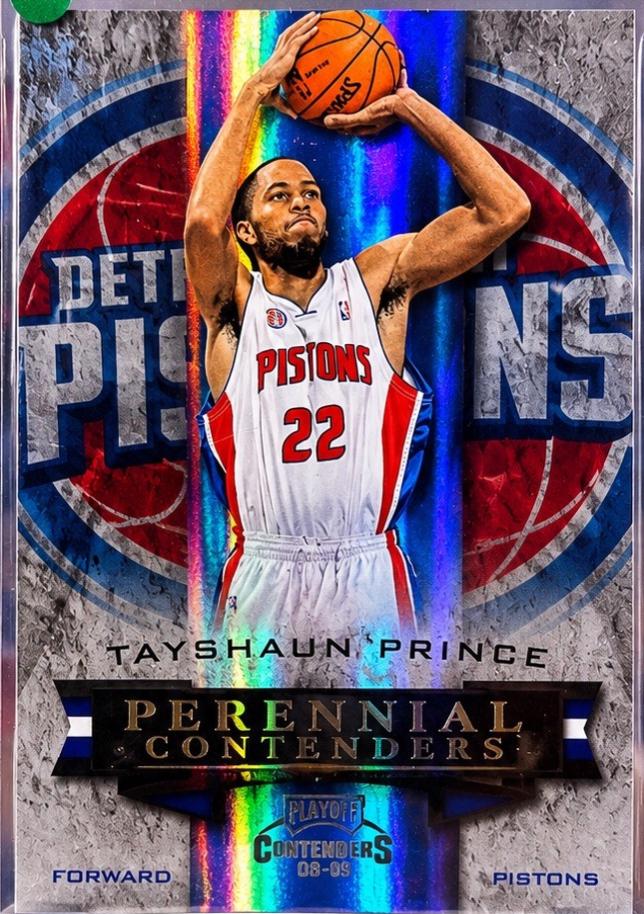 Tayshaun Prince #6 2009 Playoff Contenders Perennial Contenders Basketball