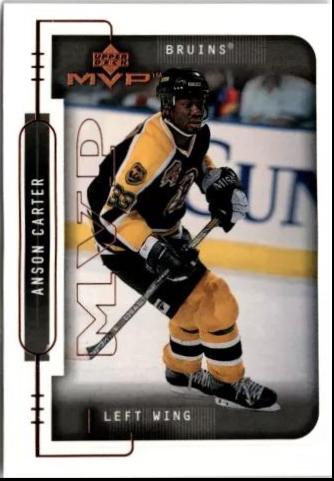 Anson Carter #14 Hockey Cards 1999 Upper Deck MVP