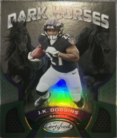 J. K. Dobbins [Green] #DH-9