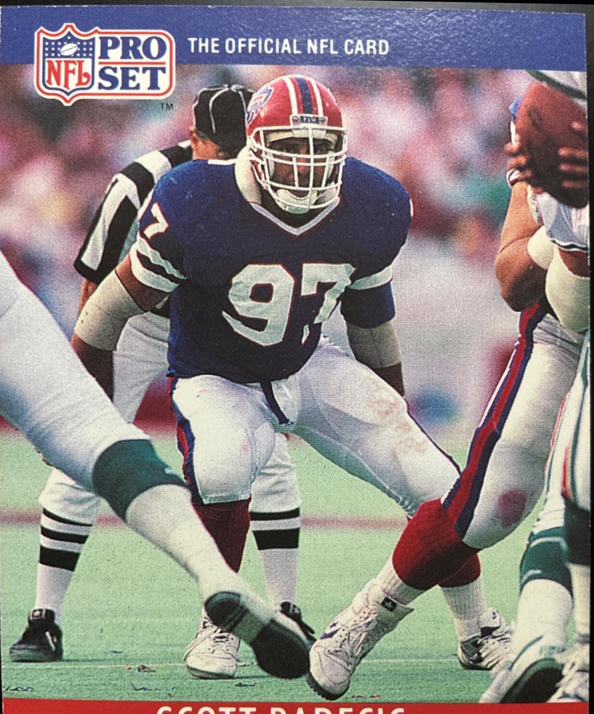 Scott Radecic #44 Football Cards 1990 Pro Set