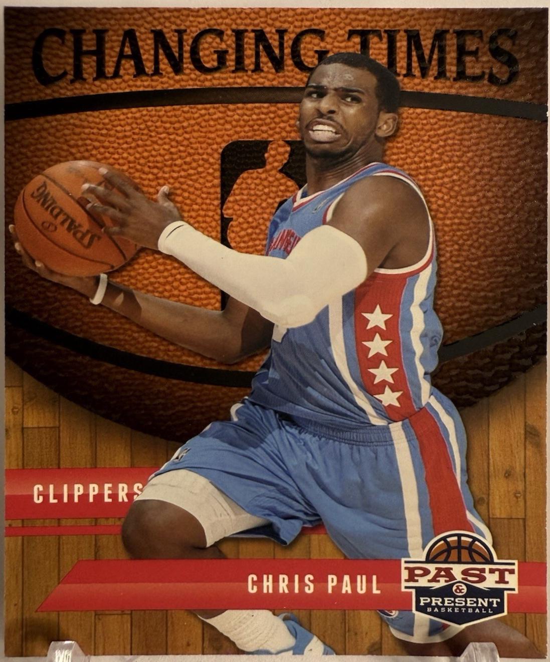 Chris Paul #24 2011-12 Panini Past & Present Basketball Changing Times