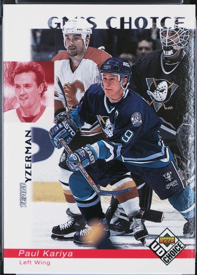 Paul Kariya #240 1998-99 UD Choice Hockey