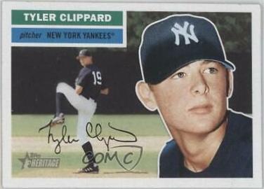 Tyler Clippard #88 Baseball Cards 2005 Topps Heritage