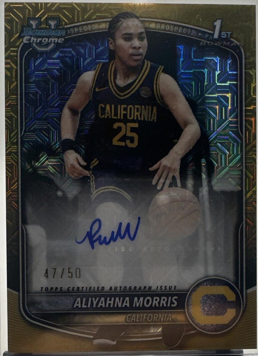 Aliyahna Morris [Gold Refractor] #CPA-AO