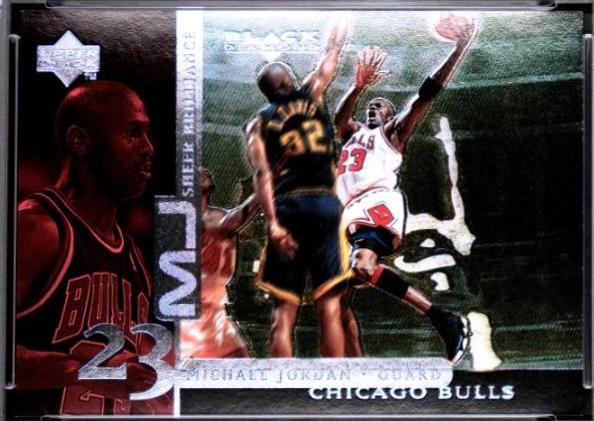 Michael Jordan #SB7 1998 Upper Deck Black Diamond Basketball