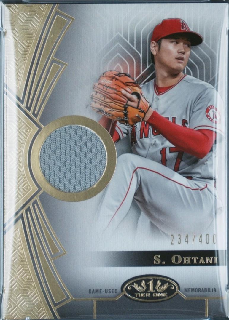 Shohei Ohtani #T1R-SO2 Prices | 2023 Topps Tier One Relics Design