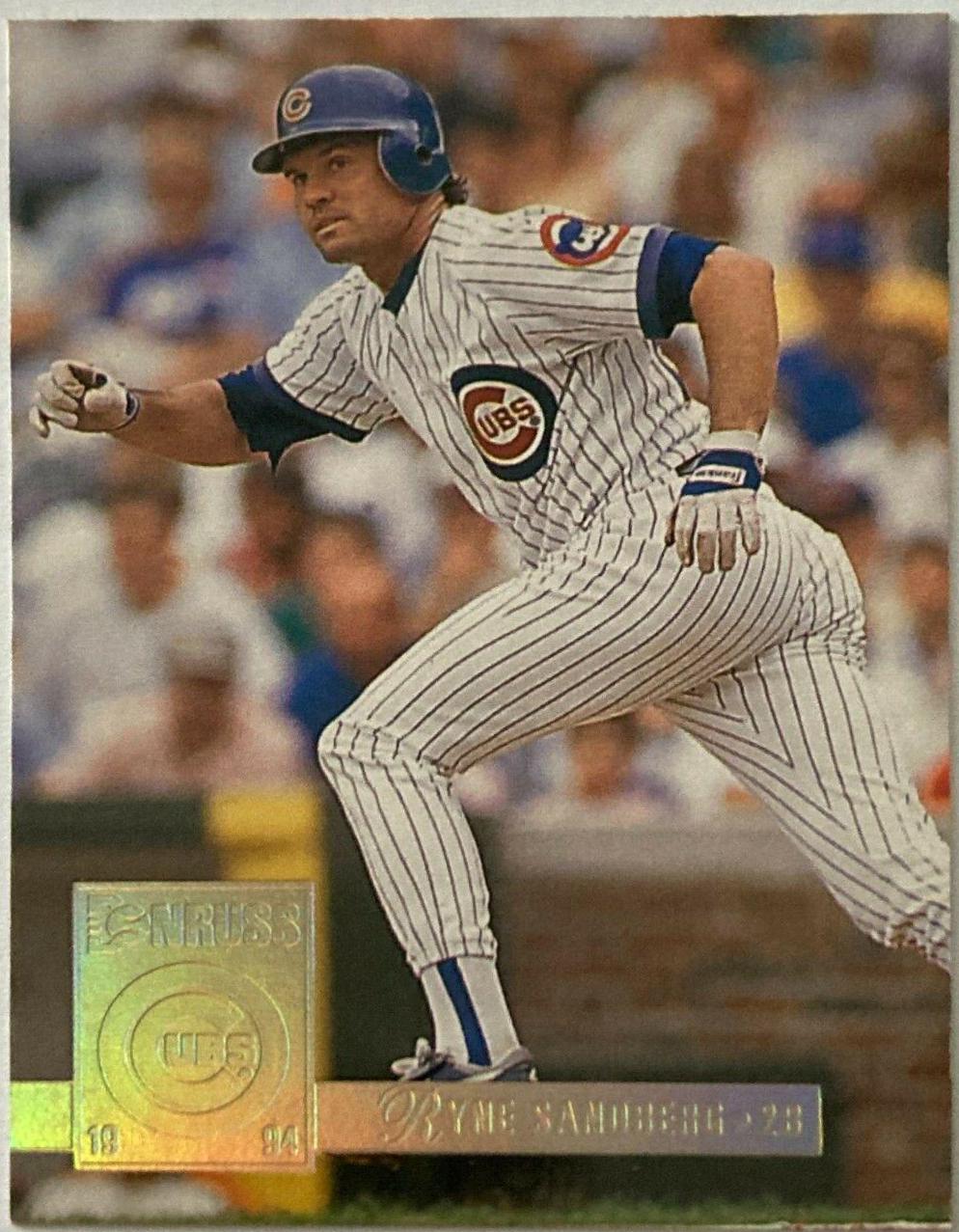 Ryne Sandberg #18 Baseball Cards 1994 Donruss