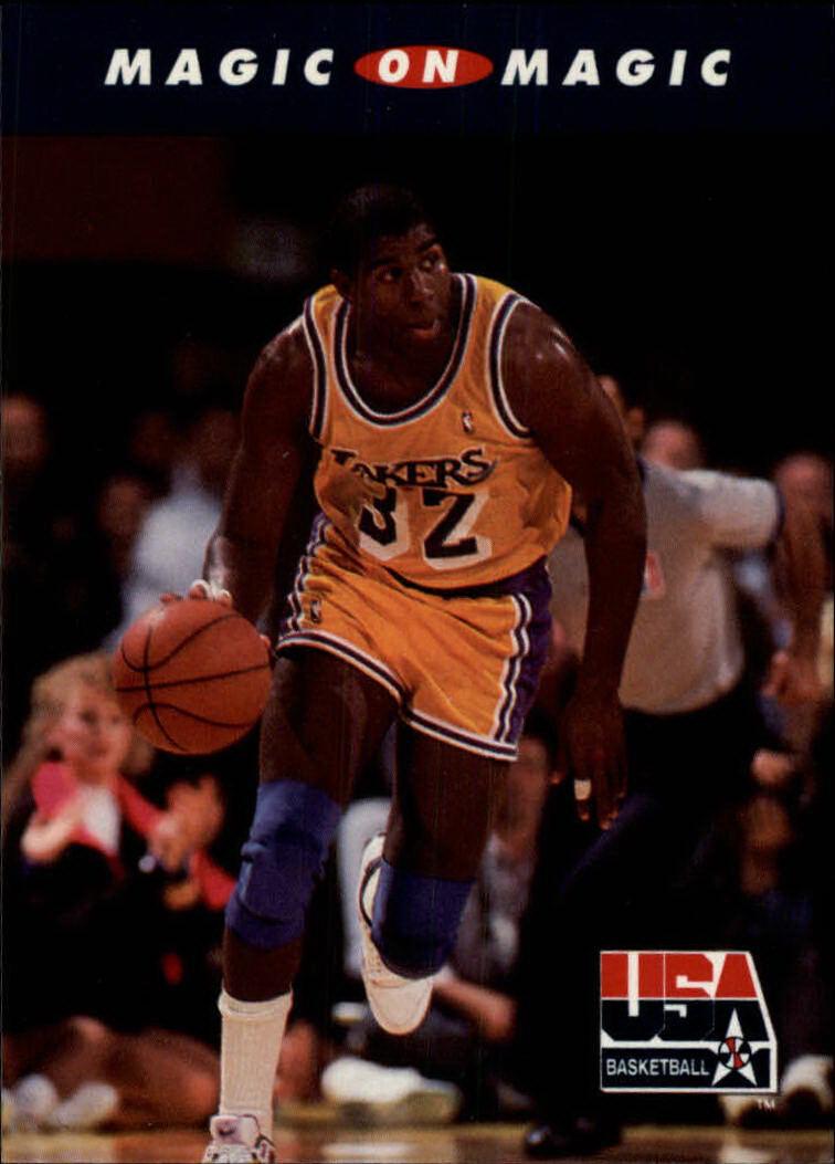 Magic on Magic #104 Basketball Cards 1992 Skybox USA