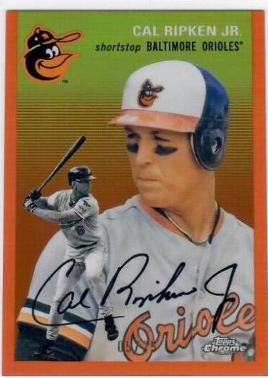 Cal Ripken Jr. [Orange Refractor] #448
