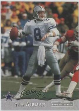 Troy Aikman #30 Football Cards 1993 Pro Set