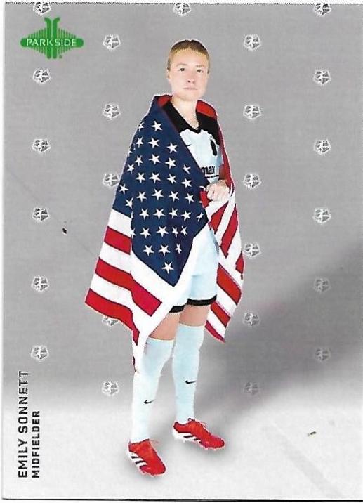 Emily Sonnett #21 2025 Parkside Nwsl Collection Simplicity Soccer