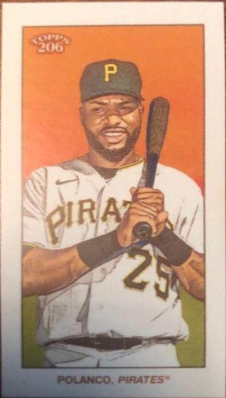 Gregory Polanco #12 - Wave 2 Baseball Cards 2021 Topps T206