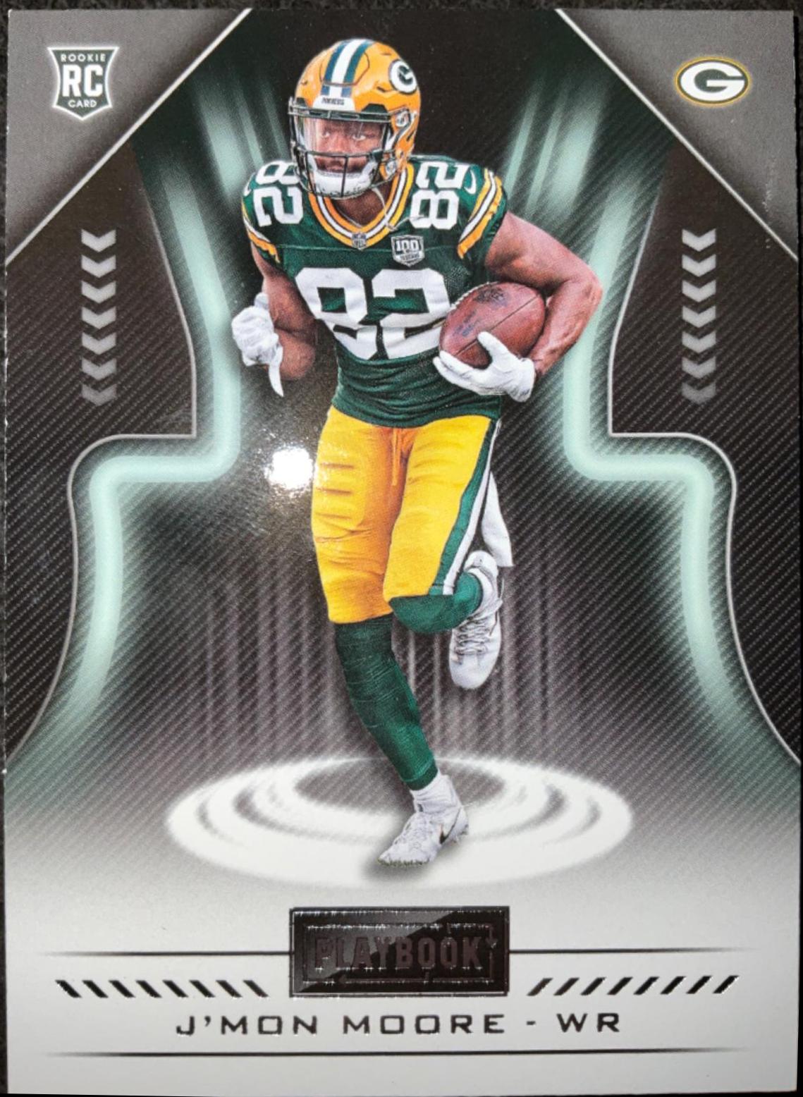 J'Mon Moore #177 Football Cards 2018 Panini Playbook