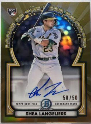 Shea Langeliers [Gold] #ROY-SL