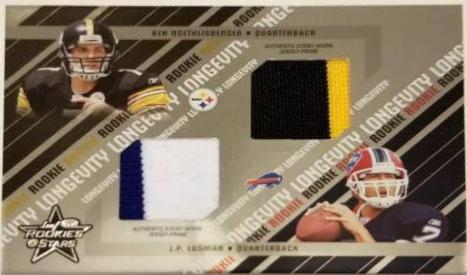 Ben Roethlisberger / J.P. Losman #289 2004 Leaf Rookies & Stars Longevity Football