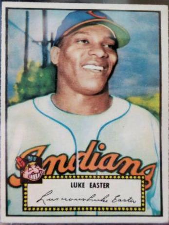 Luke Easter #24 Baseball Cards 1952 Topps
