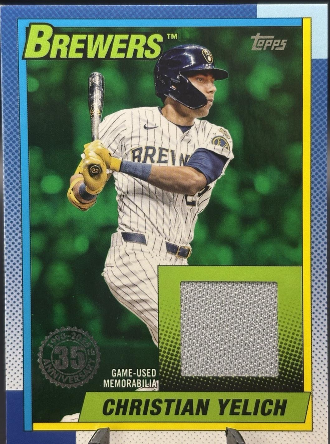 Christian Yelich [Green] #90RU-CY