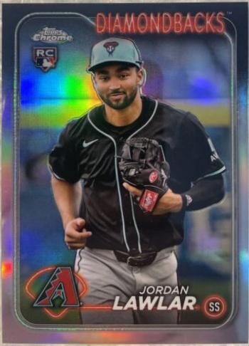 Jordan Lawlar [Orange Speckle Refractor Image Variation] #229