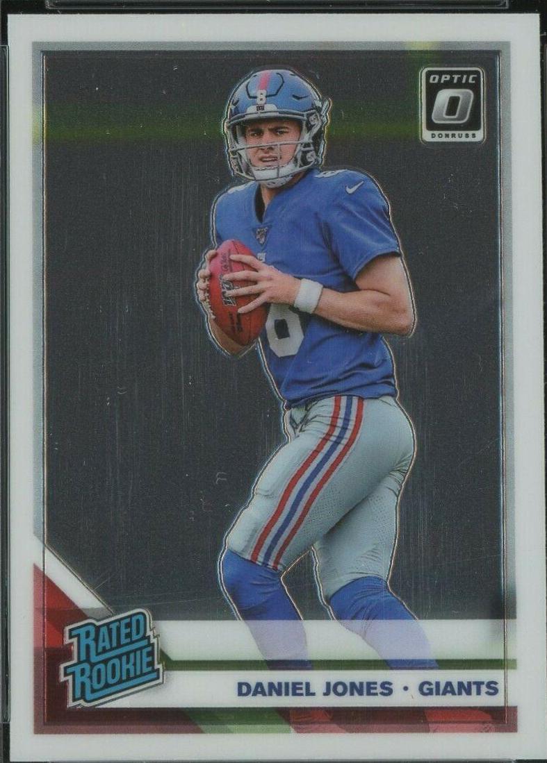 Daniel Jones #154 Football Cards 2019 Donruss Optic