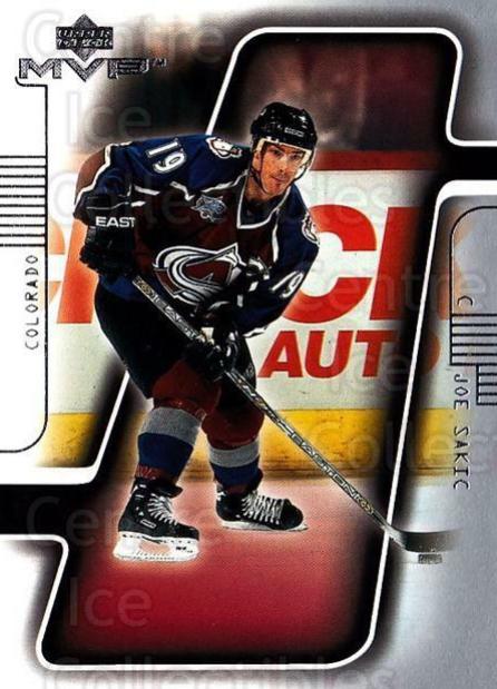 Joe Sakic #43 2001 Upper Deck MVP Hockey