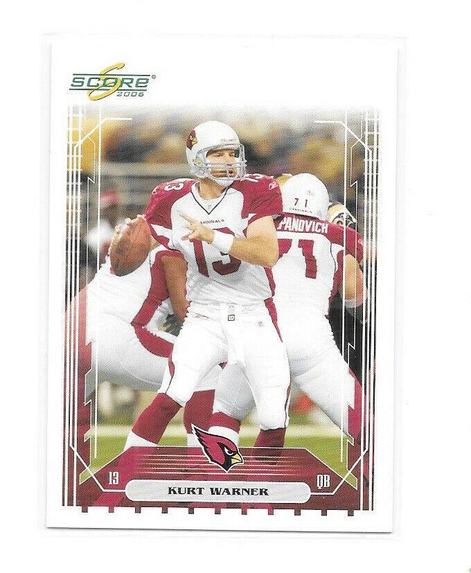 Kurt Warner #1 Football Cards 2006 Panini Score