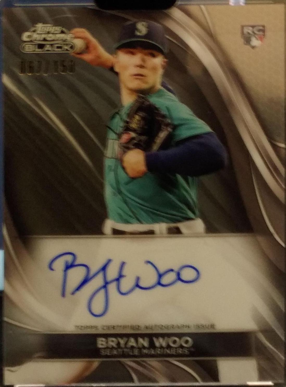 Bryan Woo [Refractor] #CBA-BW