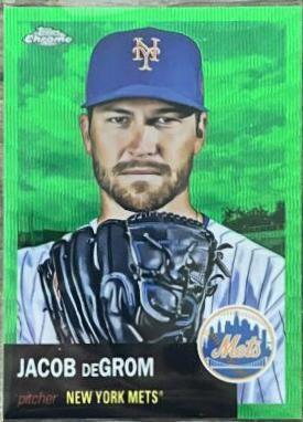 Jacob deGrom [Green Wave Refractor] #164
