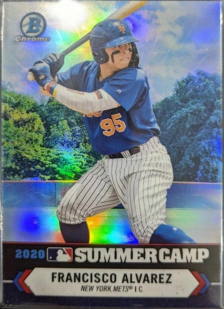 Francsico Alvarez #SC-16 2021 Bowman Chrome 2020 Summer Camp Baseball